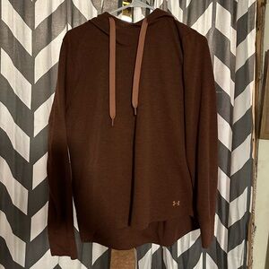 Maroon under Armour hoodie